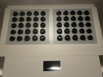 Düsenplatten mit Weitwurfdüsen und Induktionsluftgitter